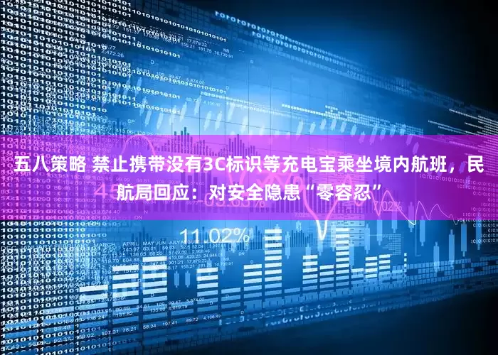 五八策略 禁止携带没有3C标识等充电宝乘坐境内航班，民航局回应：对安全隐患“零容忍”